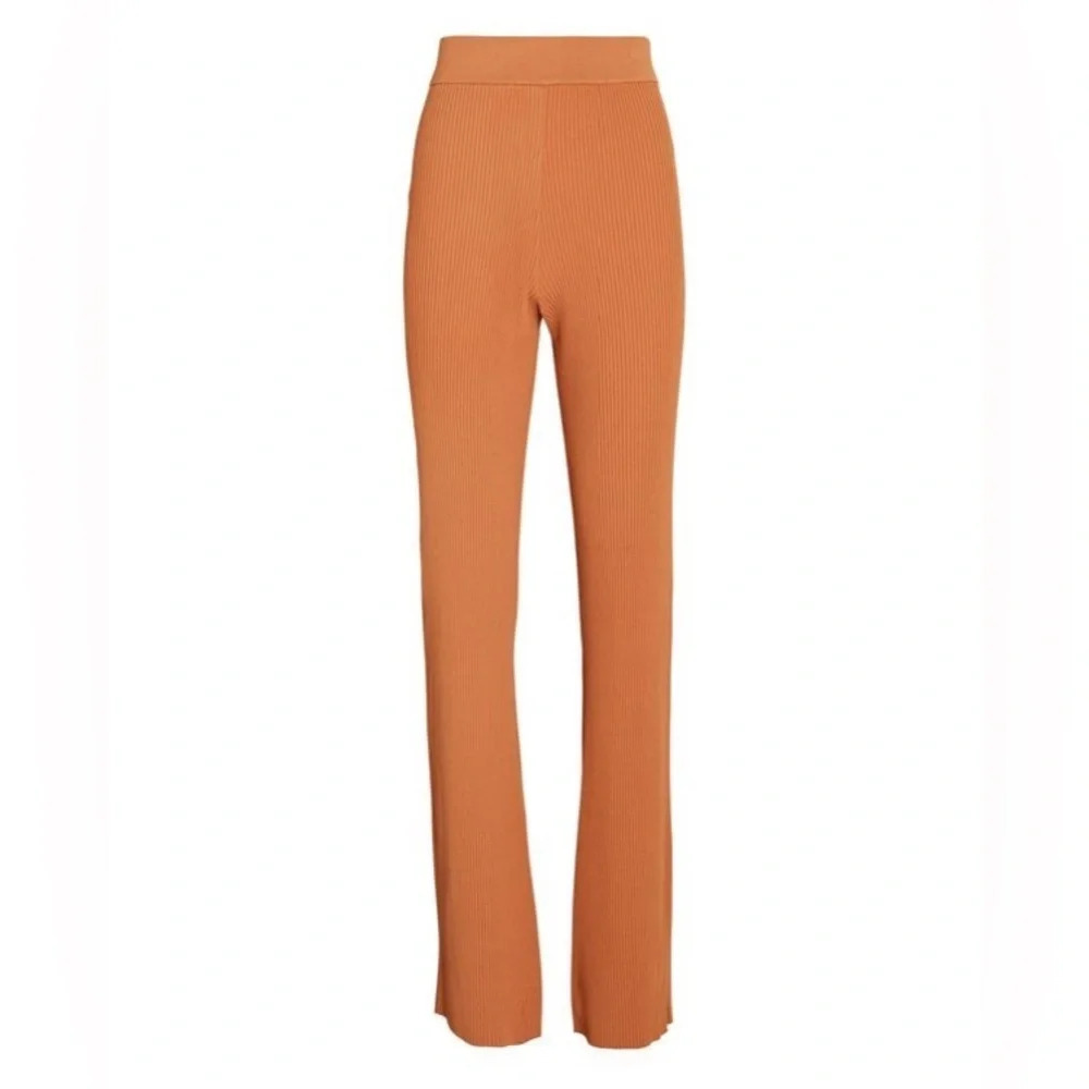 NEW A.L.C Logan Rib-Knit Flared Pants - Picture 4 of 8